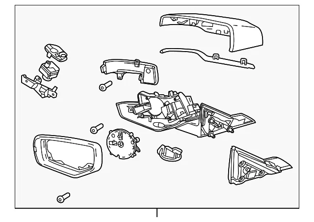 Door Mirror - GM (42885285)
