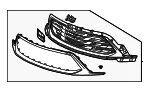 Front Grille - GM (42886559) - view 3