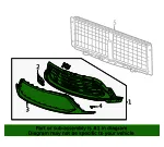 Front Grille - GM (42886559) - view 4