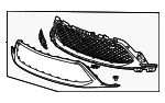Front Grille - GM (42886561) - view 6