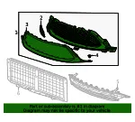 Front Grille - GM (42886561) - view 7
