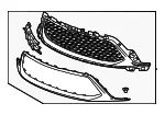 Front Grille - GM (42886567) - view 6