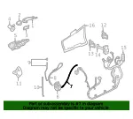 Door Latch Cable - GM (42888879) - view 6