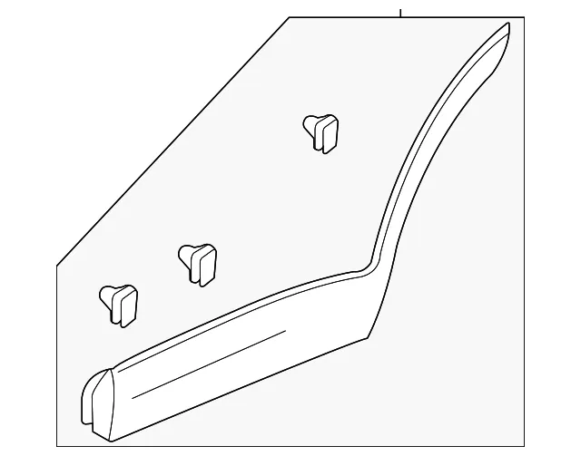 Lower Molding - GM (42889085)