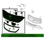 Grille Assembly - GM (42901472) - view 7
