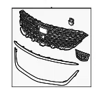 Grille Assembly - GM (42901475) - view 6