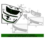 Upper Grille - GM (42901477) - view 7
