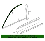Upper Molding - GM (42903461) - view 6
