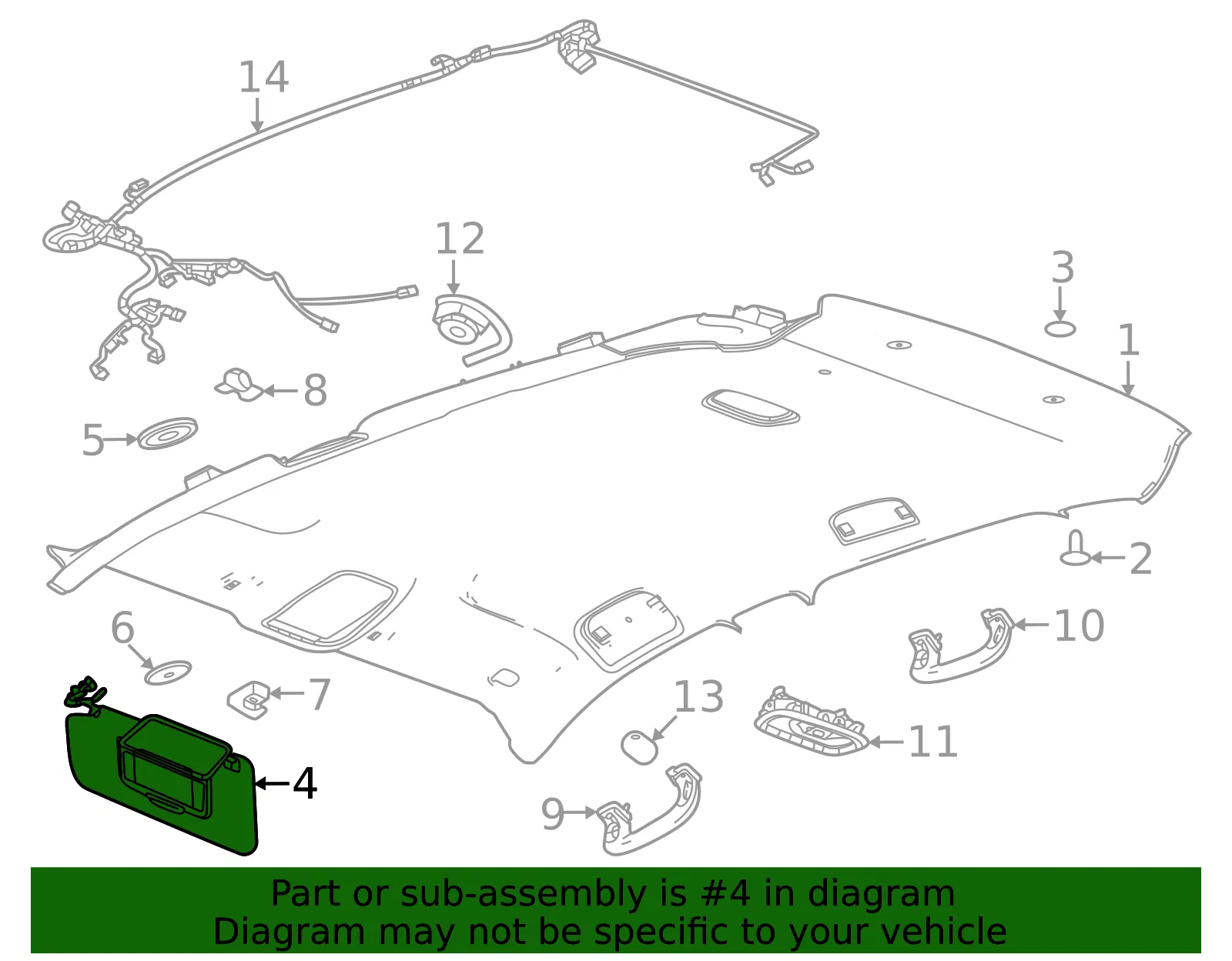 Sunshade - GM (42908891) - view 3
