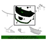 Upper Grille - GM (42916286) - view 4