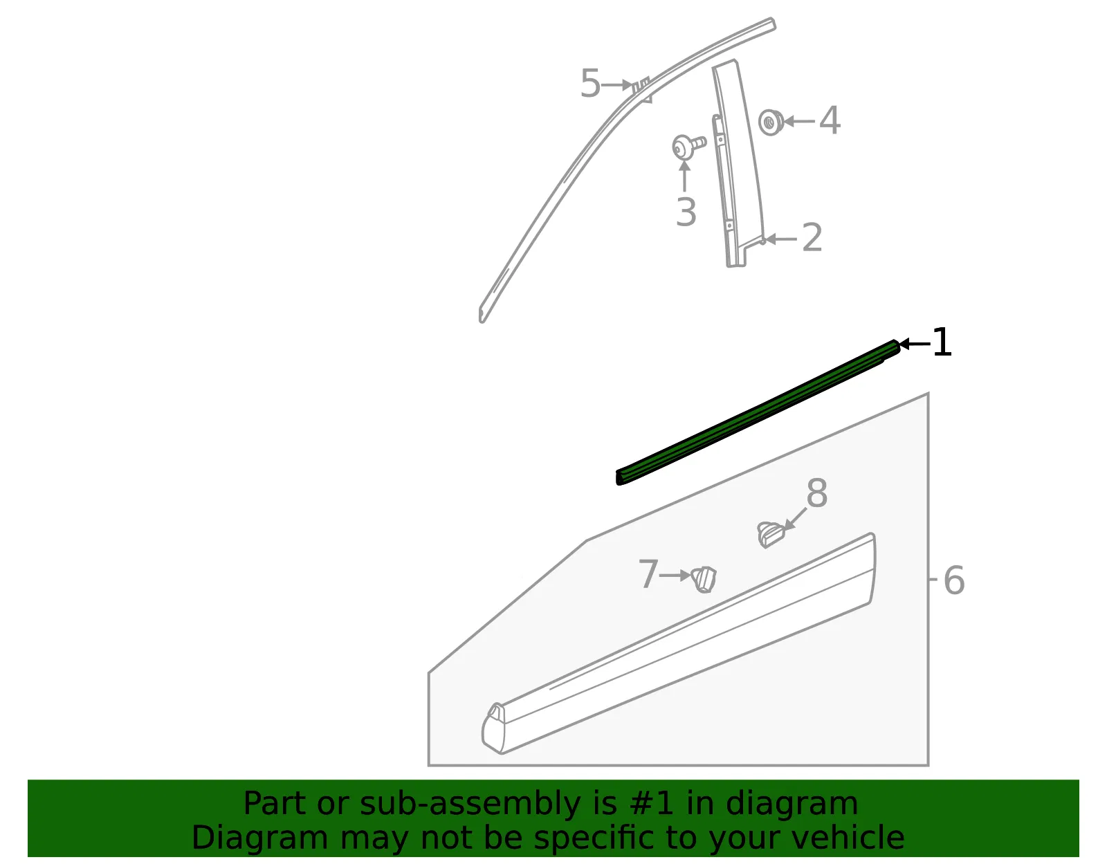 Molding - GM (42918462) - view 4