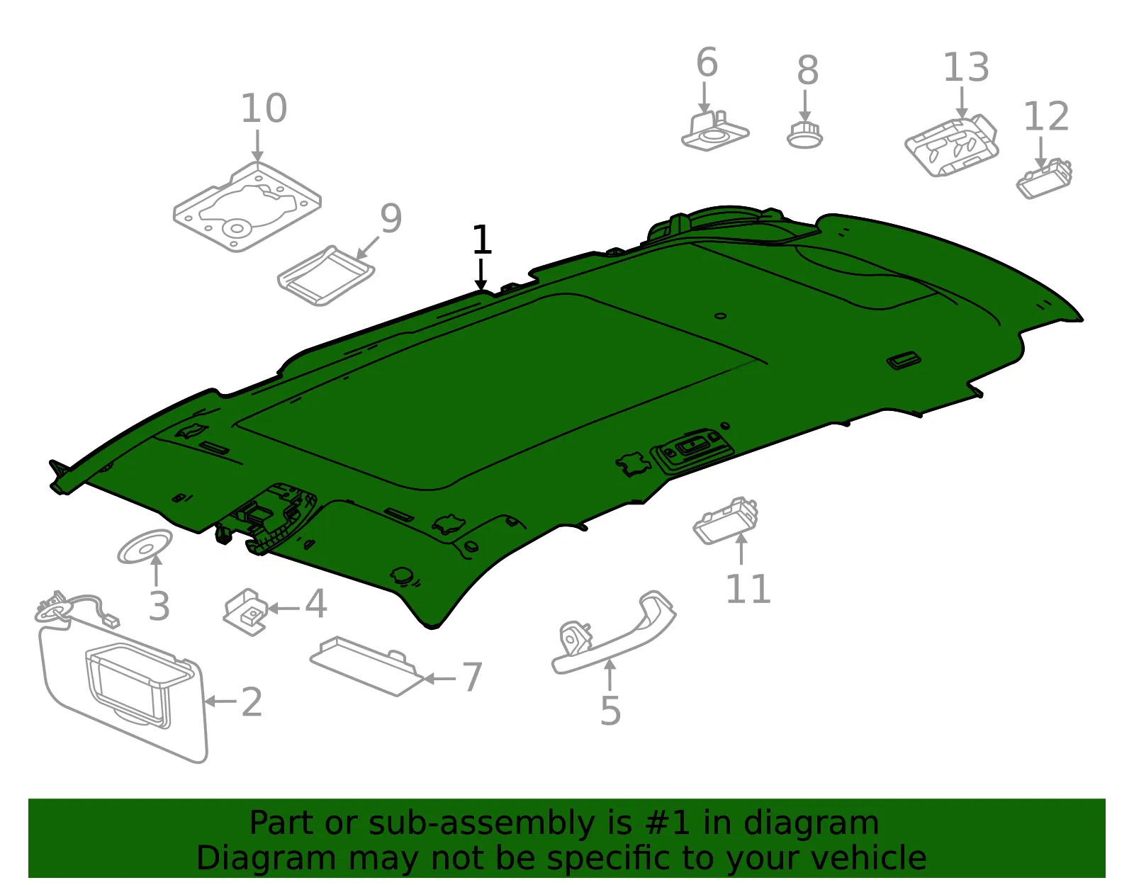 Headliner - GM (42922146) - view 2