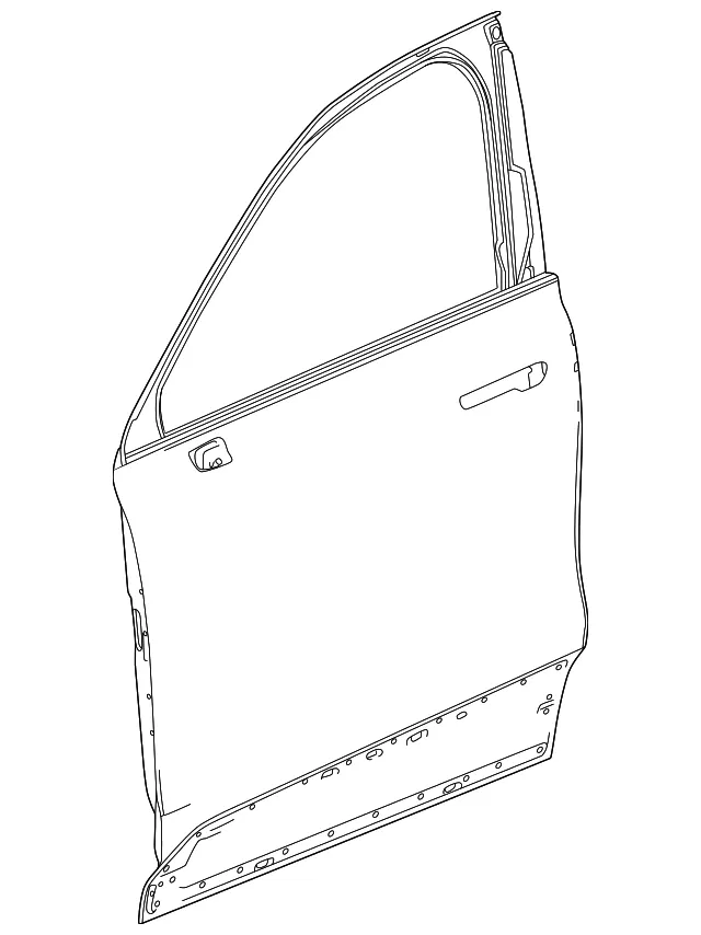 Door Shell - GM (42928531) - view 2