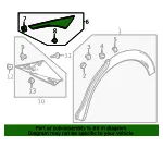 Upper Molding - GM (42936230) - view 8