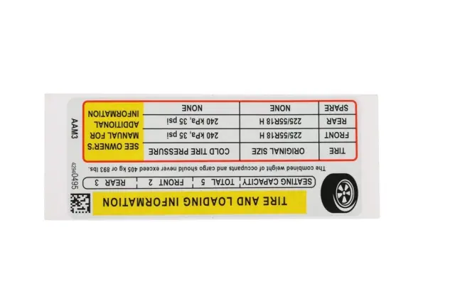 Front Label - GM (42940495) - view 8