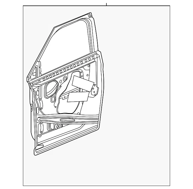 Door Shell - GM (42941978) - view 2
