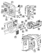 Swing Gate Latch - Mopar (4589586AG) - view 22