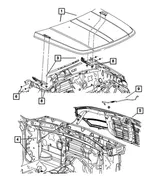 Hood Latch - Mopar (4589826AA) - view 10