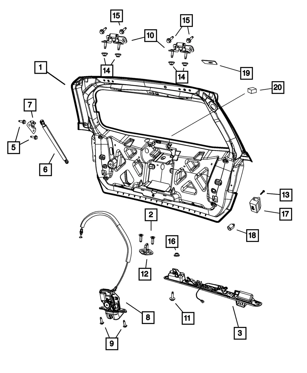 Bumper - Mopar (4673791aa)