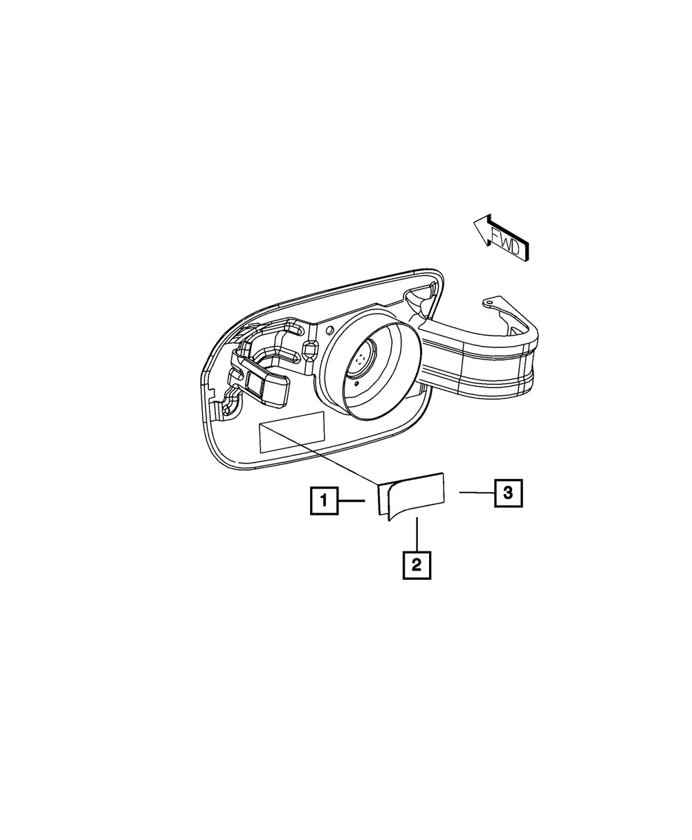 Flexible Fuel Label - Mopar (4722003aa)