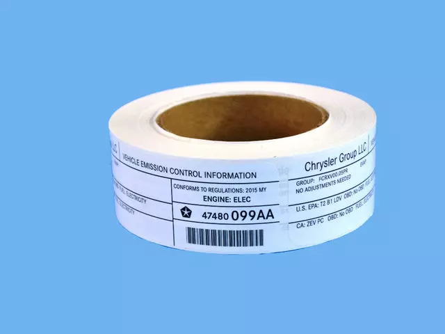 Label - Mopar (47480099AA) - view 8