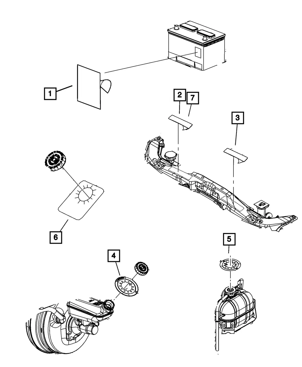 Vehicle Emission Control Information Label - Mopar (47480302aa) - view 7