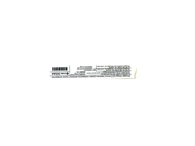 Label - Mopar (47480305aa) - view 4