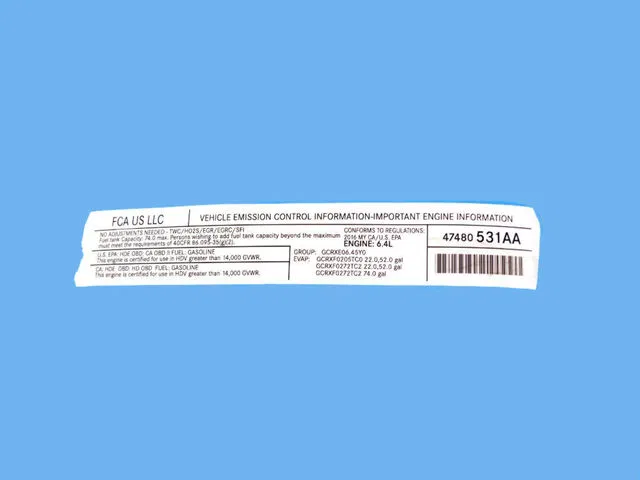 Label - Mopar (47480531AA) - view 8