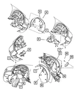 Fender Shield, Right - Mopar (4878646ac) - view 8