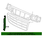 Grille Bracket - Ford (4C2Z-8182-AA) - view 13