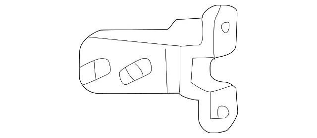 Upper Hinge - Ford (4C3Z-2626800-BA) - view 10