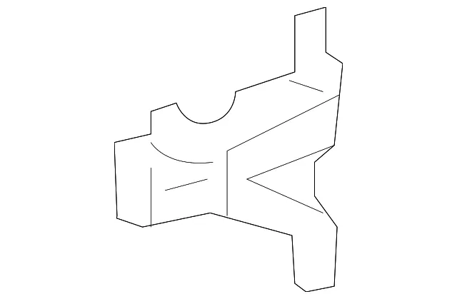 Upper Hinge - Ford (4L3Z-1626800-AA) - view 3
