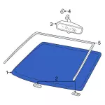Windshield - Ford (4c3z2803100aa) - view 12