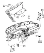 Top Cover Label - Mopar (5065762AA) - view 4