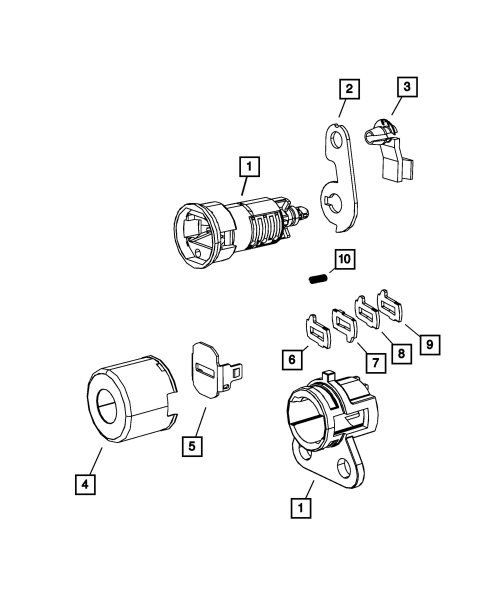 Latch Clip - Mopar (5071063AA) - view 4