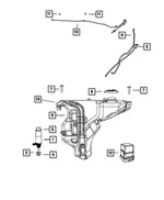 Windshield Washer Hose - Mopar (5113626AE) - view 8