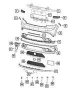 Lower Grille - Mopar (5113688ac) - view 14