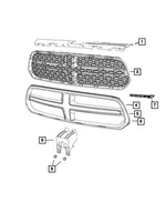 Texture Grille - Mopar (5113713AB) - view 15