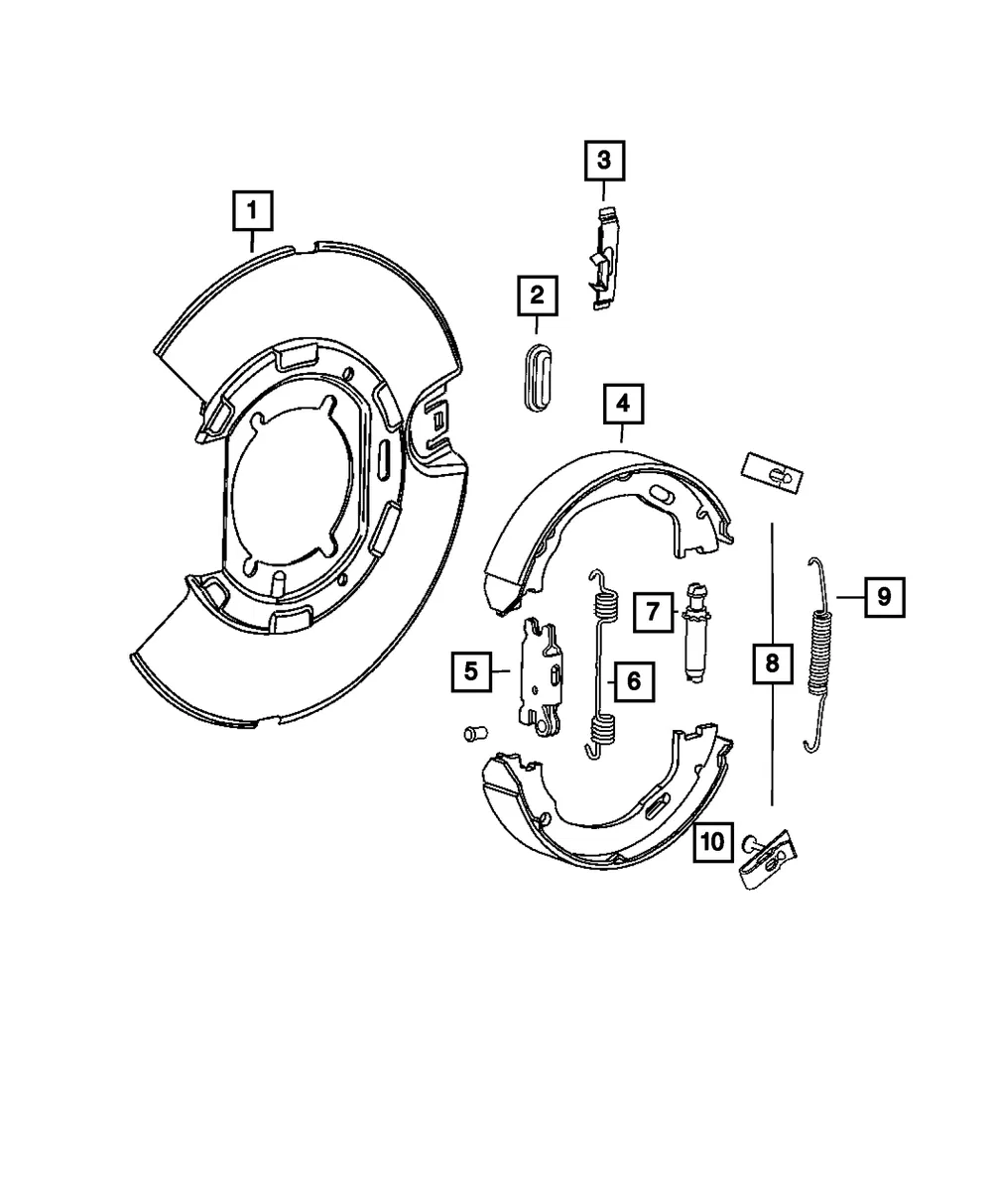 Splash Shield - Driver's Side (LH) - Mopar (5137619AA) - view 3