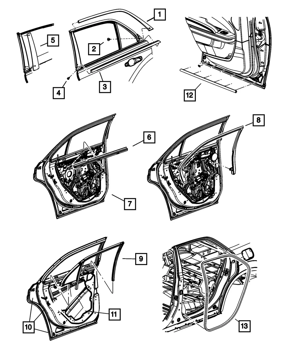 Door Bumper - Mopar (5160047AB) - view 4
