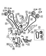 Splash Shield, Oil Pump - Mopar (5184557ae) - view 4