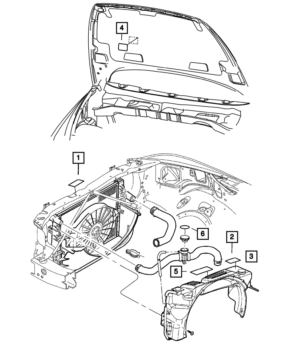 Emission Label - Mopar (52022175ac)