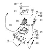 Handle - Mopar (52060451AF) - view 14