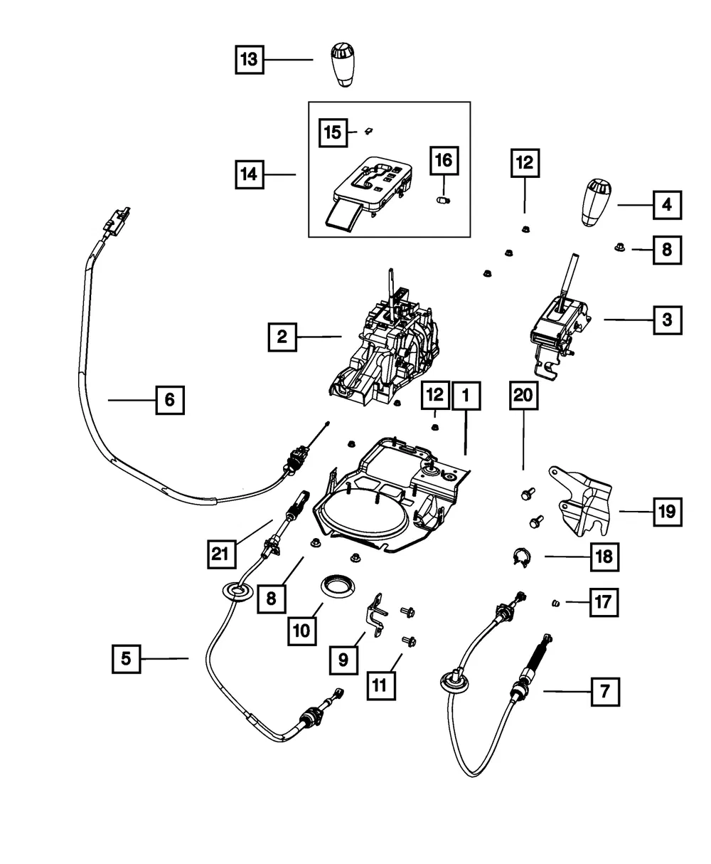 Handle - Mopar (52060451AF) - view 7