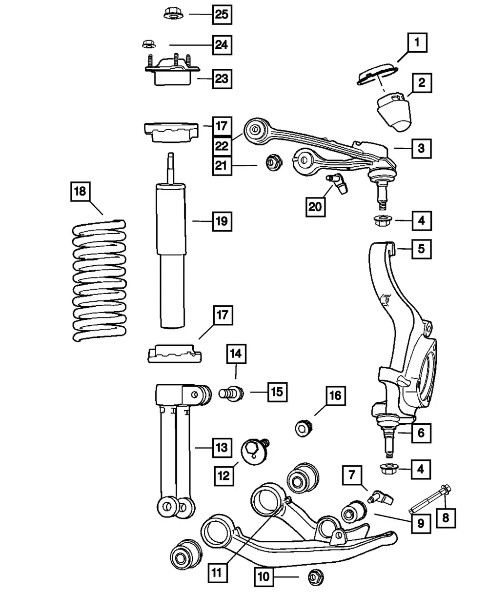 Jounce Bumper - Mopar (52109795AC) - view 7