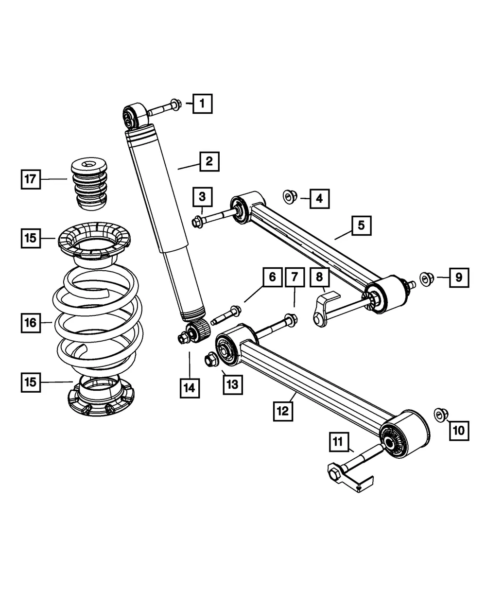 Jounce Bumper - Mopar (52125396AB) - view 8