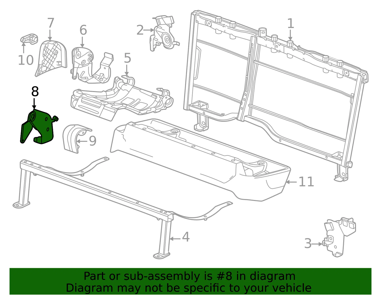 Hinge - GM (52168784) - view 3