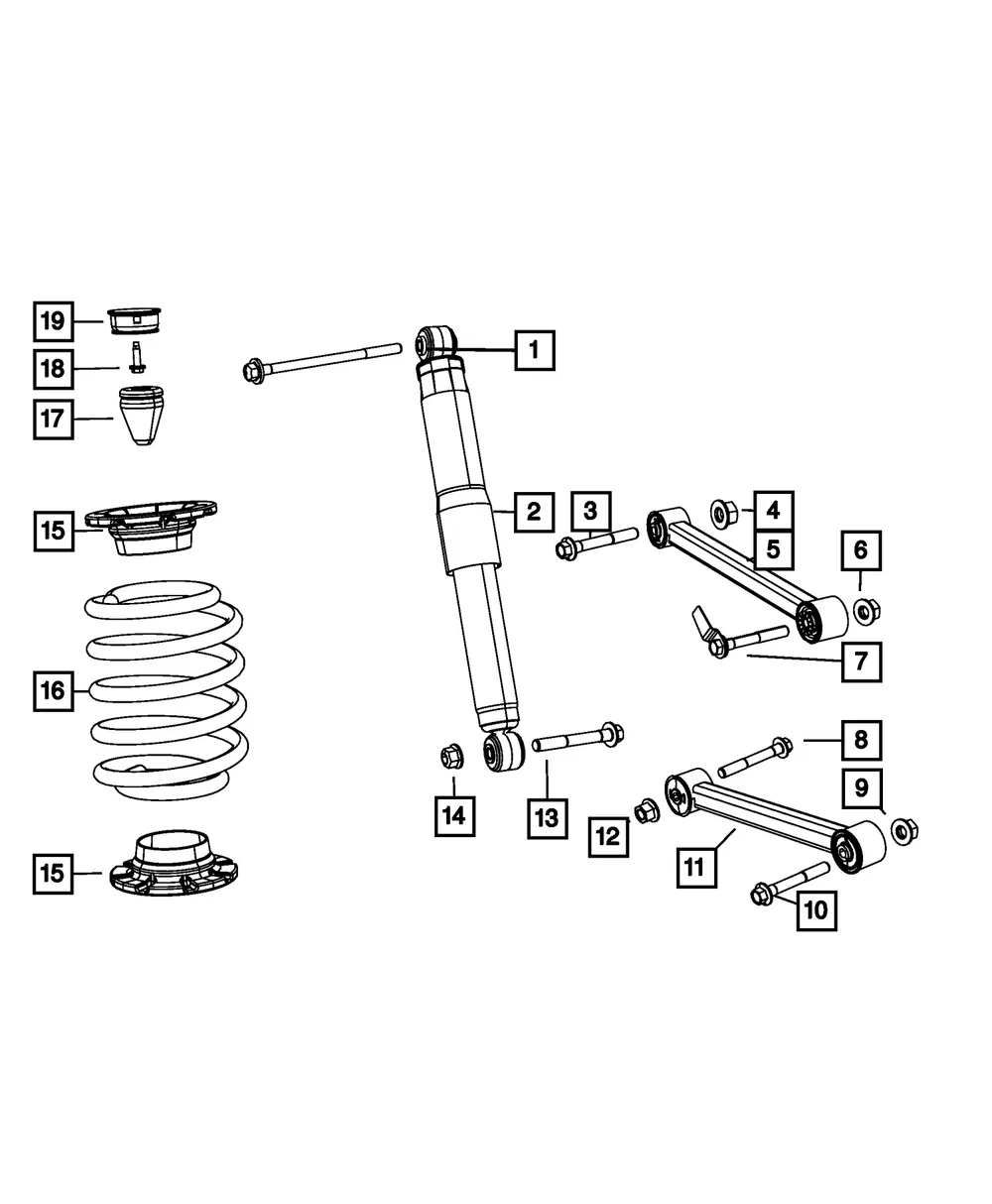 Jounce Bumper - Mopar (5290639AB) - view 5