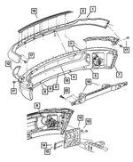 Front Bumper Panel - Mopar (55077896AC) - view 16