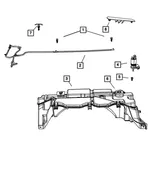 Windshield Washer Nozzle - Mopar (55157319AA) - view 23